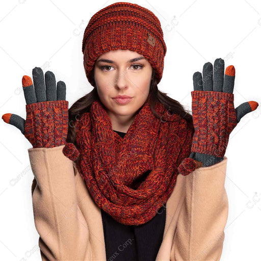 CG-6242-POM - GLOVES - [product_color] - C.C-Cheveuxcorp