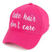 BA-2017(lake hair don't care) - BASEBALL CAPS - [product_color] - C.C-Cheveuxcorp