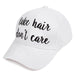 BA-2017(lake hair don't care) - BASEBALL CAPS - [product_color] - C.C-Cheveuxcorp