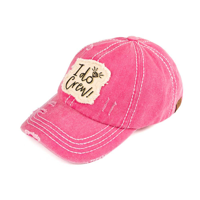 BA-2019(I do crew) - BASEBALL CAPS - [product_color] - C.C-Cheveuxcorp