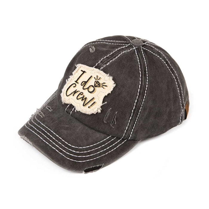 BA-2019(I do crew) - BASEBALL CAPS - [product_color] - C.C-Cheveuxcorp