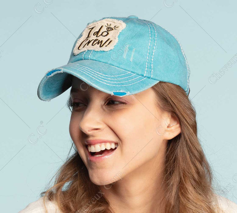 BA-2019(I do crew) - BASEBALL CAPS - [product_color] - C.C-Cheveuxcorp