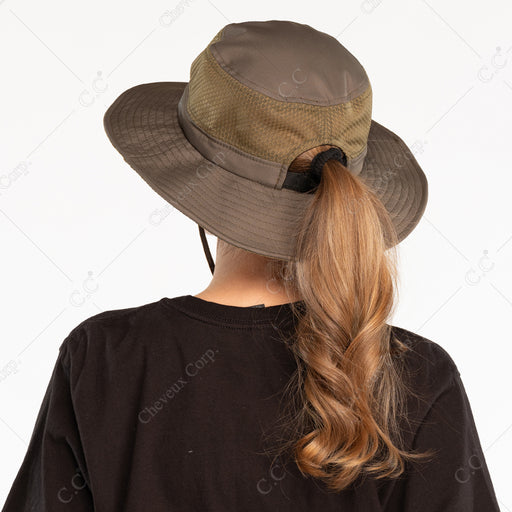 BK-773 Pony Tail Opening - BUCKET HATS - [product_color] - C.C-Cheveuxcorp