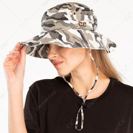BK-775 Camouflage - BUCKET HATS - [product_color] - C.C-Cheveuxcorp