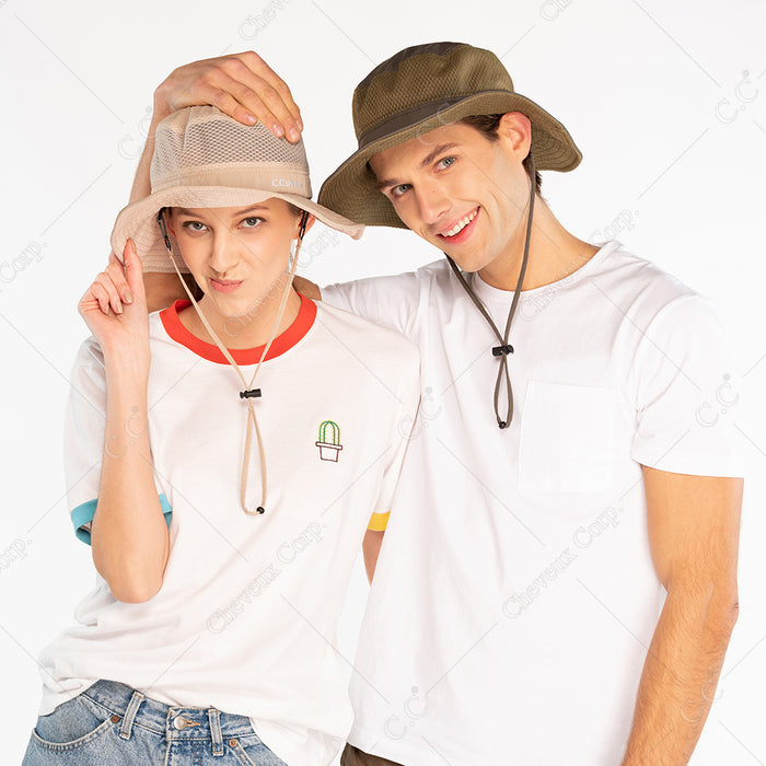 BK-773 Pony Tail Opening - BUCKET HATS - [product_color] - C.C-Cheveuxcorp