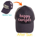 BT-10 happy camper - BASEBALL CAPS - [product_color] - C.C-Cheveuxcorp