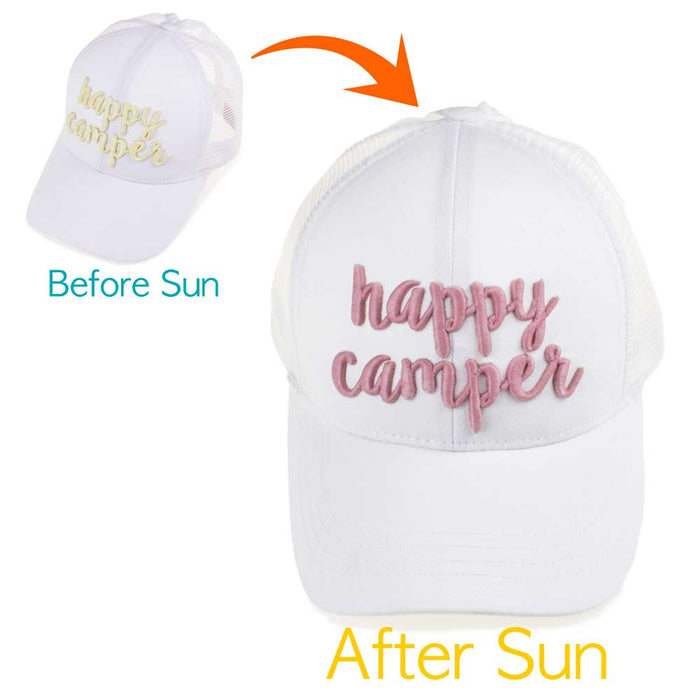 BT-10 happy camper - BASEBALL CAPS - [product_color] - C.C-Cheveuxcorp