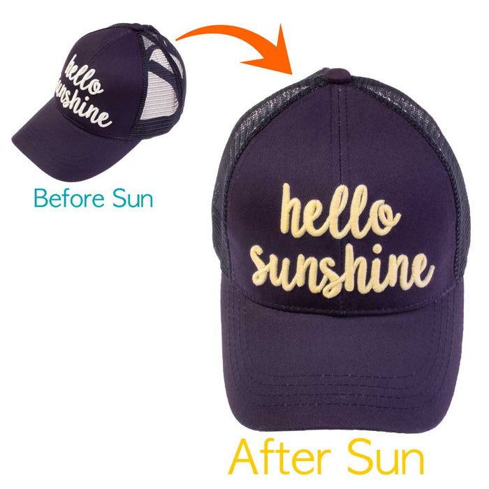 BT-10 hello sunshine - BASEBALL CAPS - [product_color] - C.C-Cheveuxcorp