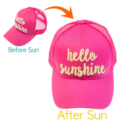 BT-10 hello sunshine - BASEBALL CAPS - [product_color] - C.C-Cheveuxcorp