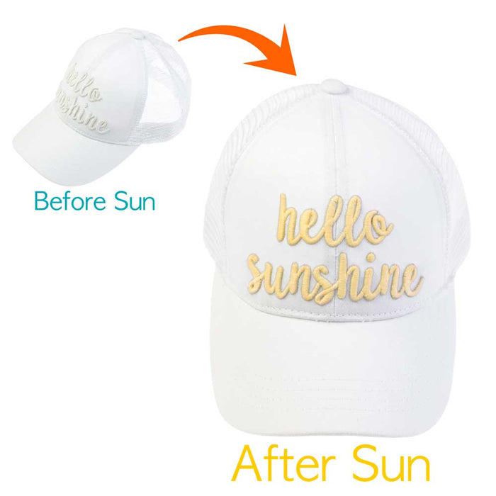 BT-10 hello sunshine - BASEBALL CAPS - [product_color] - C.C-Cheveuxcorp