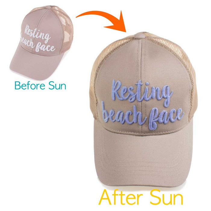 BT-10 resting beach face - BASEBALL CAPS - [product_color] - C.C-Cheveuxcorp