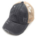 BT-780 Crossed Band Pony Tail - BASEBALL CAPS - [product_color] - C.C-Cheveuxcorp