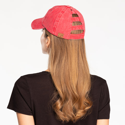 BT-779 Ladder Pony Opening - BASEBALL CAPS - [product_color] - C.C-Cheveuxcorp