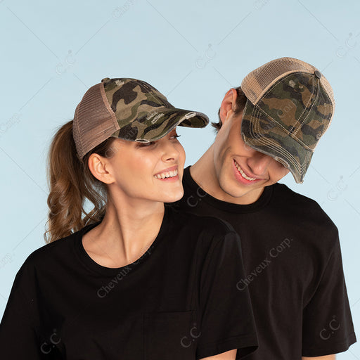 BT-783 Crossed Band Pony Tail - BASEBALL CAPS - [product_color] - C.C-Cheveuxcorp