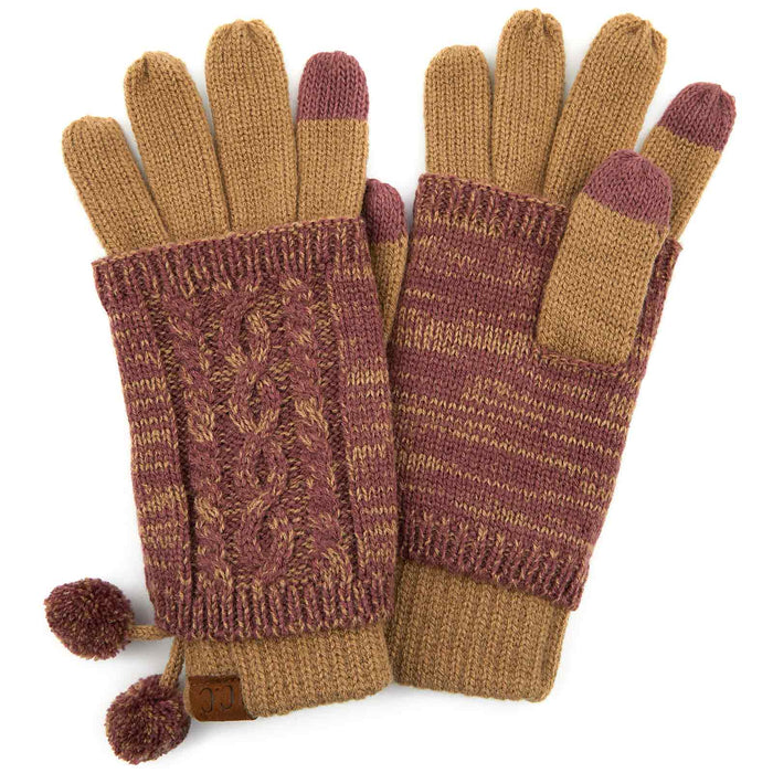 CG-6242-POM - GLOVES - [product_color] - C.C-Cheveuxcorp