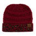 MB-80 - MESSY BUN HATS - [product_color] - C.C-Cheveuxcorp