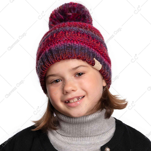 KIDS-705-POM - KID'S HATS - [product_color] - C.C-Cheveuxcorp