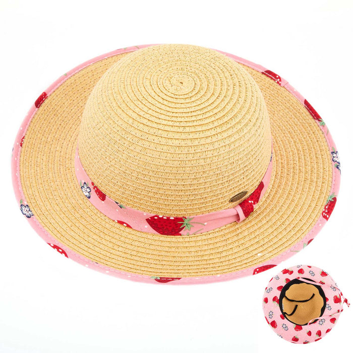 KIDS-2001 - KID'S SUMMER HATS - [product_color] - C.C-Cheveuxcorp