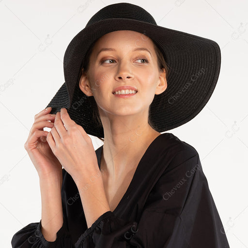 ST-2027 Pony Tail Opening - BRIM HATS - [product_color] - C.C-Cheveuxcorp