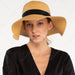 ST-2027 Pony Tail Opening - BRIM HATS - [product_color] - C.C-Cheveuxcorp