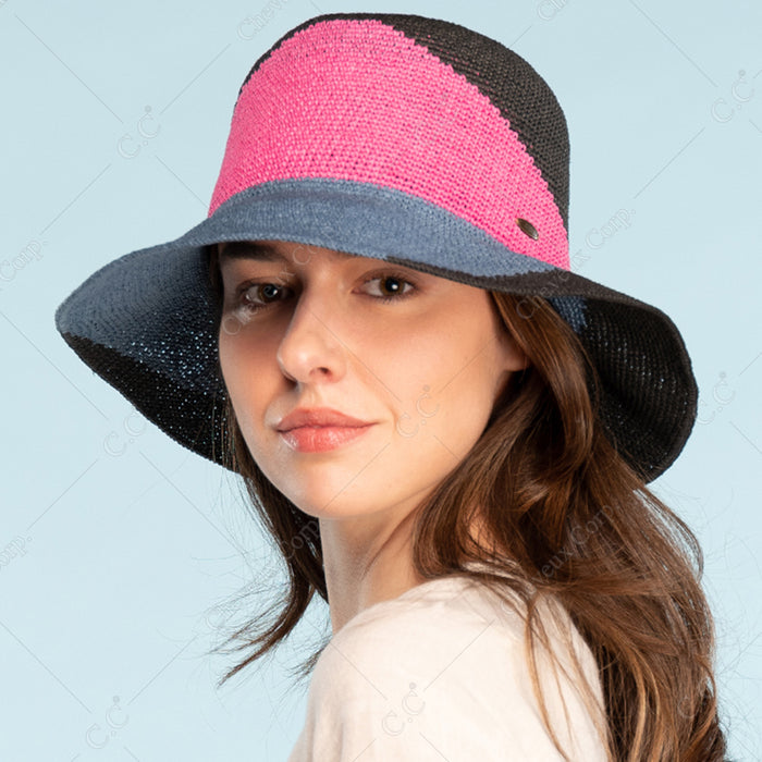 ST-3023 Cloche - PANAMA HATS - [product_color] - C.C-Cheveuxcorp