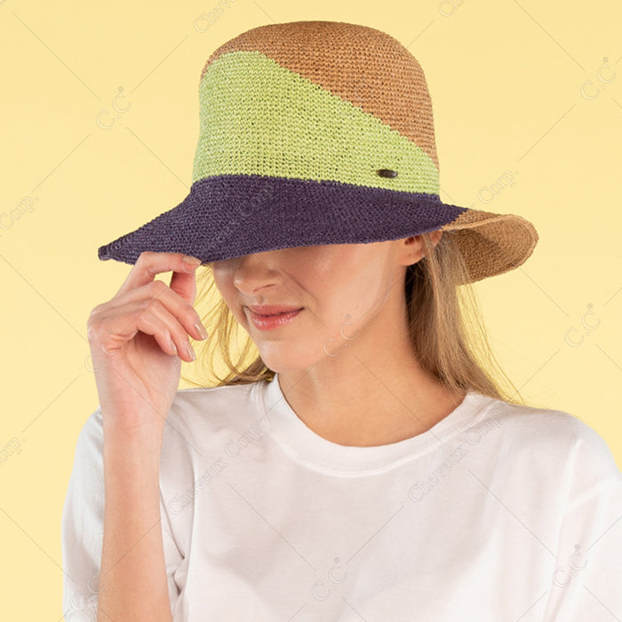 ST-3023 Cloche - PANAMA HATS - [product_color] - C.C-Cheveuxcorp
