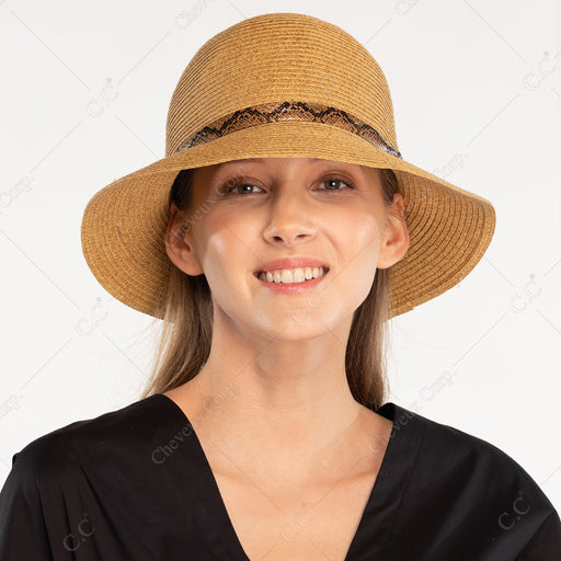 ST-801 Cloche - PANAMA HATS - [product_color] - C.C-Cheveuxcorp