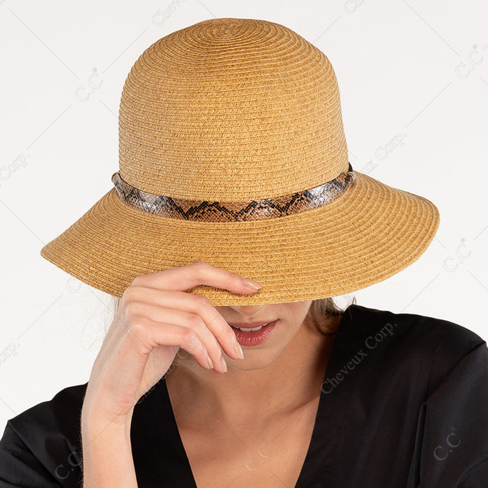 ST-801 Cloche - PANAMA HATS - [product_color] - C.C-Cheveuxcorp