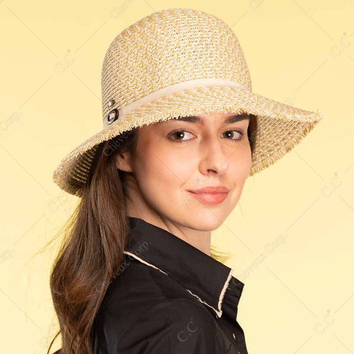 ST-806 Cloche - PANAMA HATS - [product_color] - C.C-Cheveuxcorp