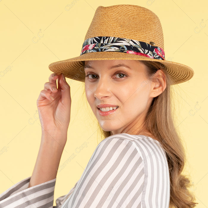 ST-820 - FEDORA HATS - [product_color] - C.C-Cheveuxcorp