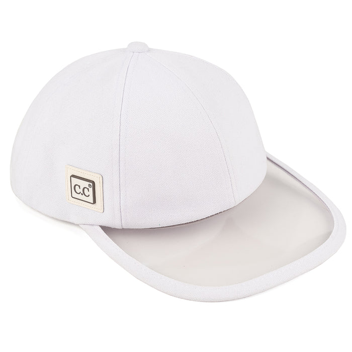 BA-781 PVC Brim - BASEBALL CAPS - [product_color] - C.C-Cheveuxcorp