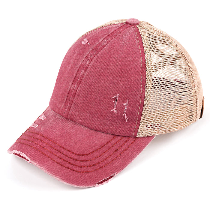 BT-780 Crossed Band Pony Tail - BASEBALL CAPS - [product_color] - C.C-Cheveuxcorp
