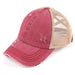 BT-780 Crossed Band Pony Tail - BASEBALL CAPS - [product_color] - C.C-Cheveuxcorp