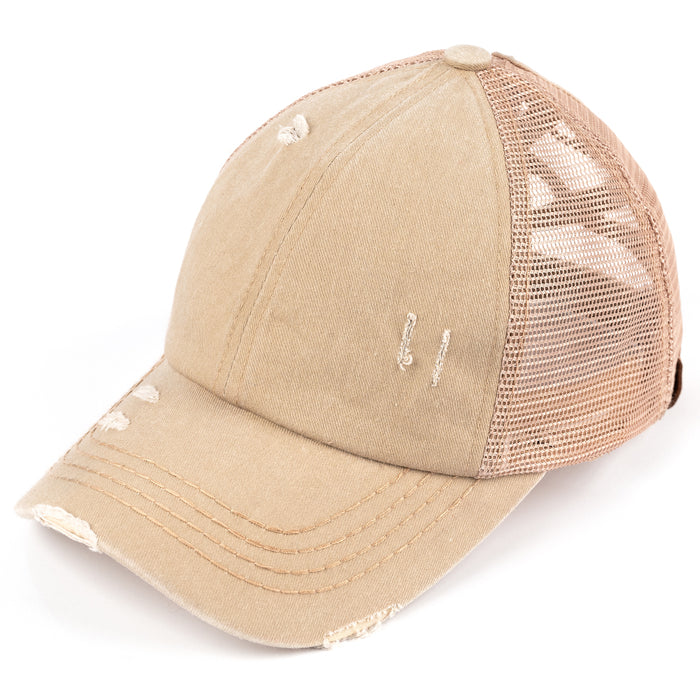 BT-780 Crossed Band Pony Tail - BASEBALL CAPS - [product_color] - C.C-Cheveuxcorp