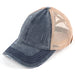 BT-780 Crossed Band Pony Tail - BASEBALL CAPS - [product_color] - C.C-Cheveuxcorp