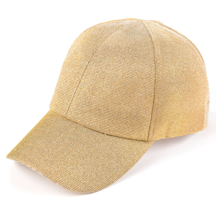 BT-790 Metallic Pony Tail - BASEBALL CAPS - [product_color] - C.C-Cheveuxcorp