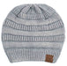 CT-21 COTTON BEANIE HAT - 365 COTTON - [product_color] - C.C-Cheveuxcorp