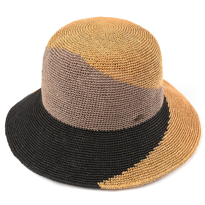 ST-3023 Cloche - PANAMA HATS - [product_color] - C.C-Cheveuxcorp