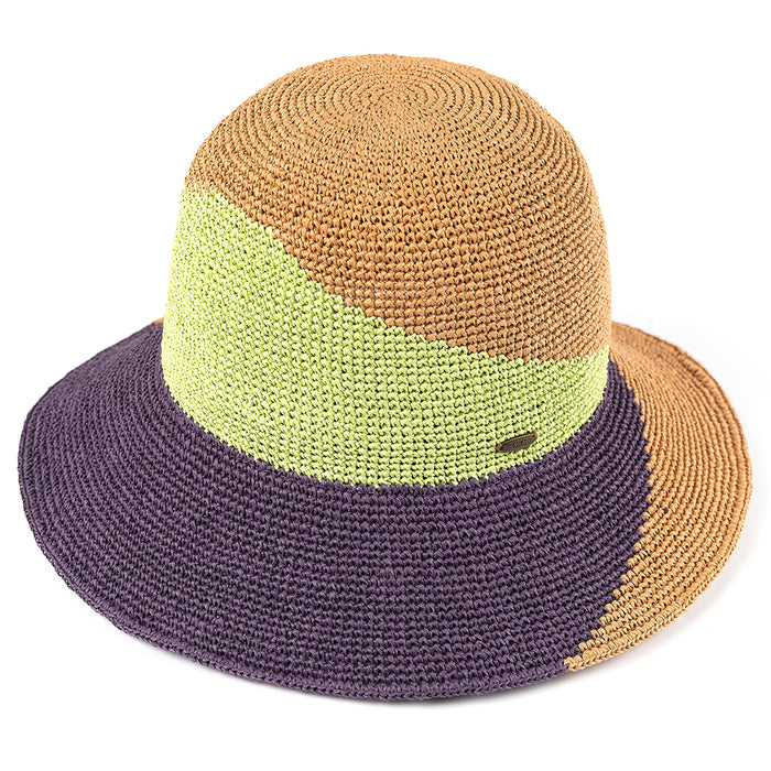 ST-3023 Cloche - PANAMA HATS - [product_color] - C.C-Cheveuxcorp