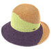ST-3023 Cloche - PANAMA HATS - [product_color] - C.C-Cheveuxcorp