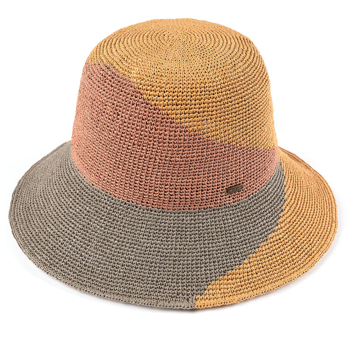 ST-3023 Cloche - PANAMA HATS - [product_color] - C.C-Cheveuxcorp