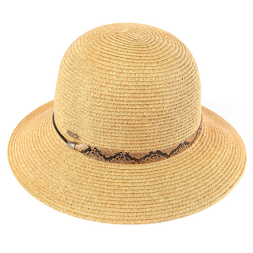 ST-801 Cloche - PANAMA HATS - [product_color] - C.C-Cheveuxcorp