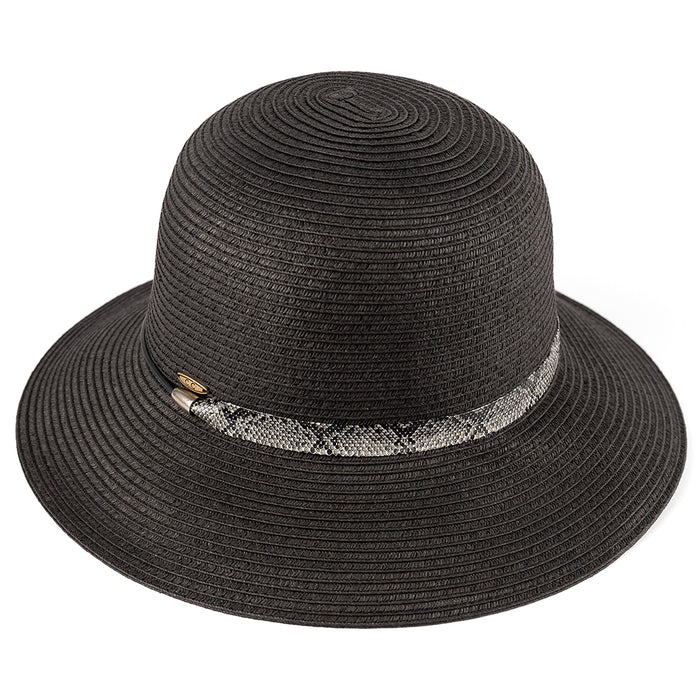 ST-801 Cloche - PANAMA HATS - [product_color] - C.C-Cheveuxcorp
