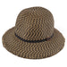 ST-806 Cloche - PANAMA HATS - [product_color] - C.C-Cheveuxcorp