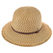 ST-806 Cloche - PANAMA HATS - [product_color] - C.C-Cheveuxcorp